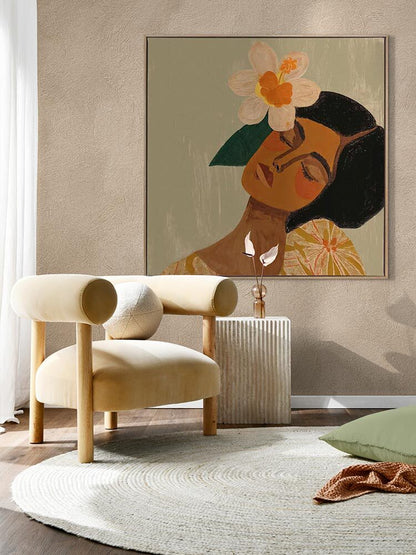 Flower Child Canvas Art Print | Lifestyle