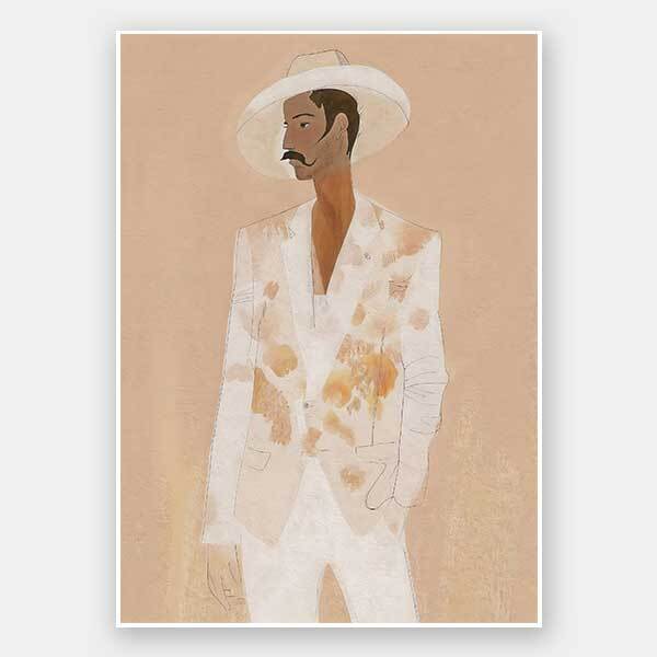 Diego Unframed Art Print