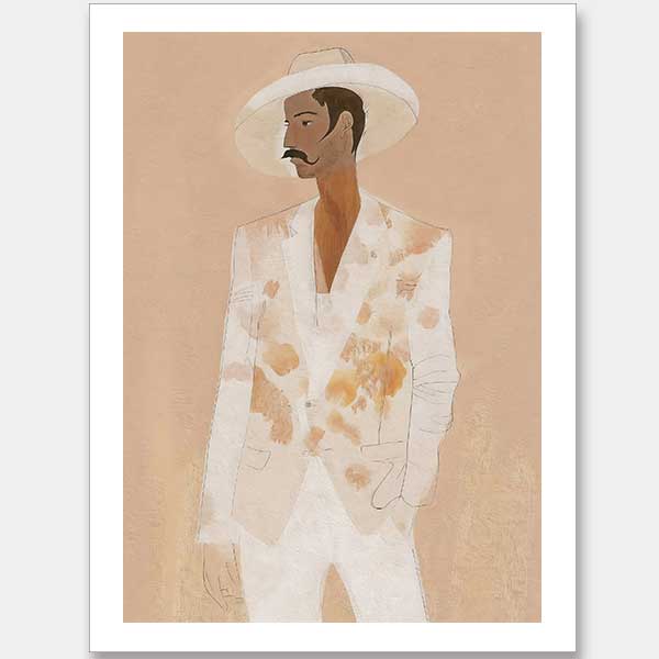 Diego Unframed Art Print