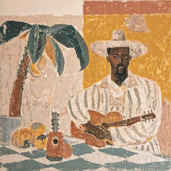 Mariachi at Midnight - Stretched Canvas - 90x90 - Sale