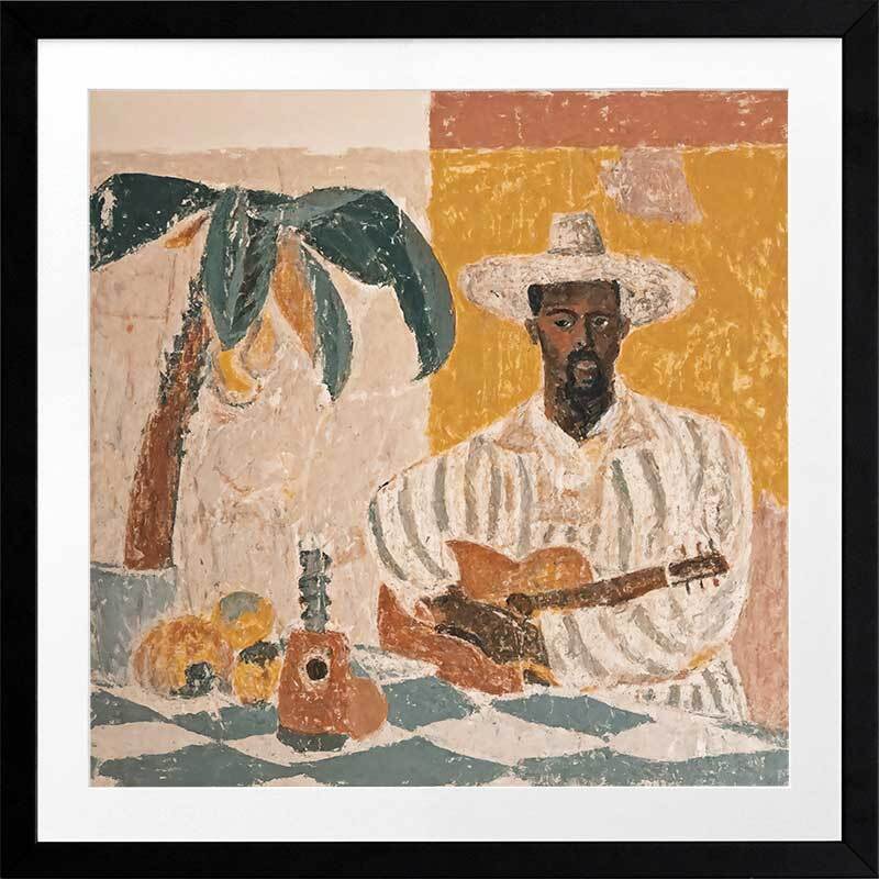 Mariachi at Midnight Framed Art Print