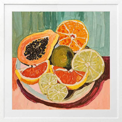 Bright & Juicy Framed Art Print