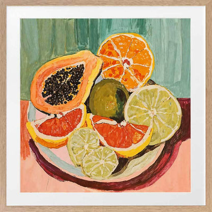 Bright & Juicy Framed Art Print