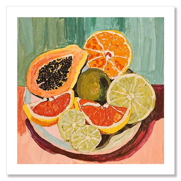 Bright & Juicy Unframed Art Print