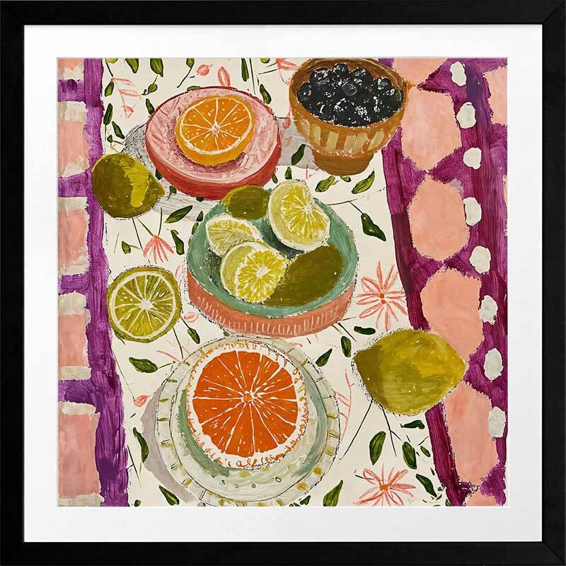 Fiesta Harvest I Framed Art Print