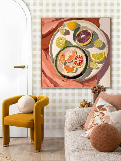 Sun-Soaked Fruit Canvas Art Print | Lifestyle