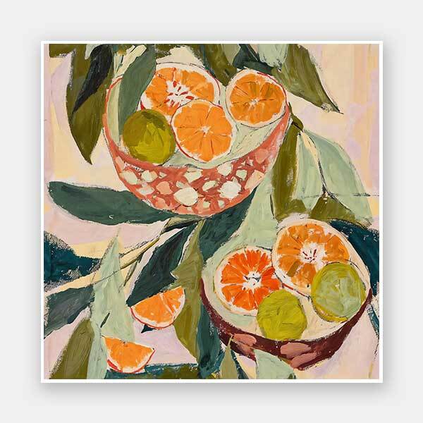 Wild Oranges Unframed Art Print