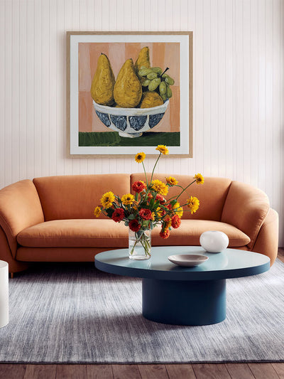 Pears & Grapes Framed Art Print | Lifestyle