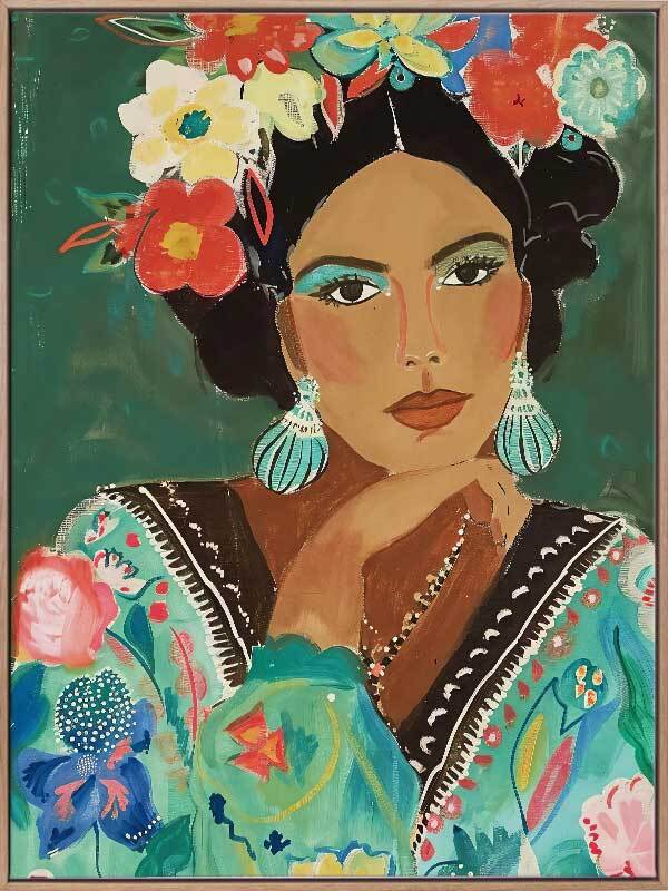 Frida Canvas Art Print