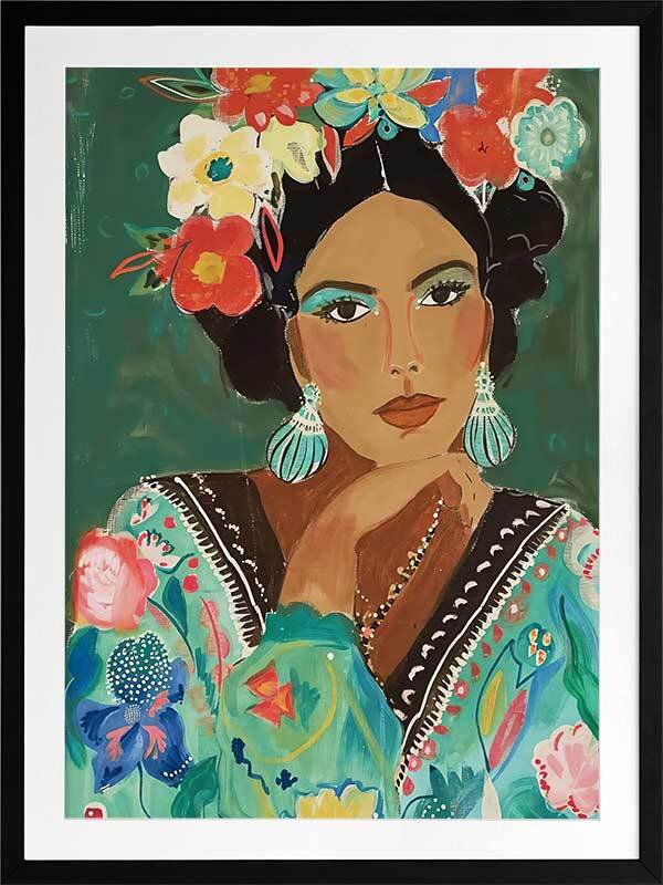 Frida Framed Art Print