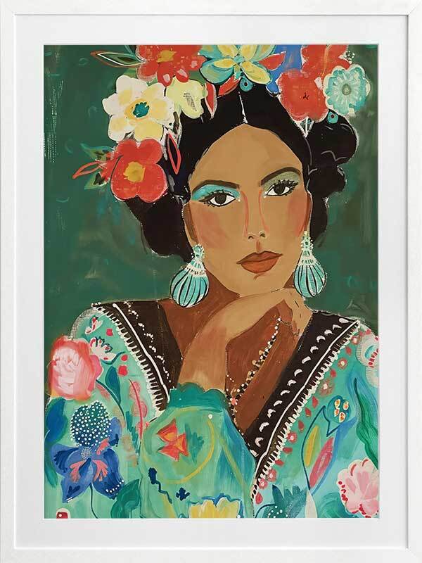 Frida Framed Art Print