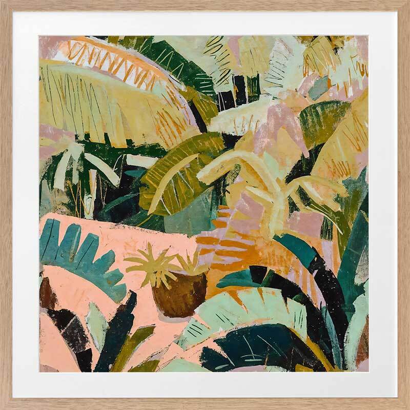 Wild Jungle Treks Framed Art Print