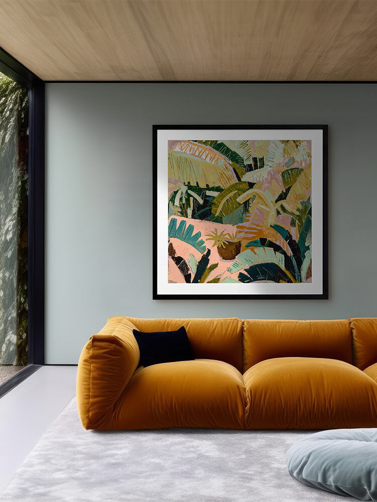 Wild Jungle Treks Framed Art Print