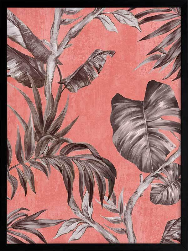 Book of Palms I Framed Art Print