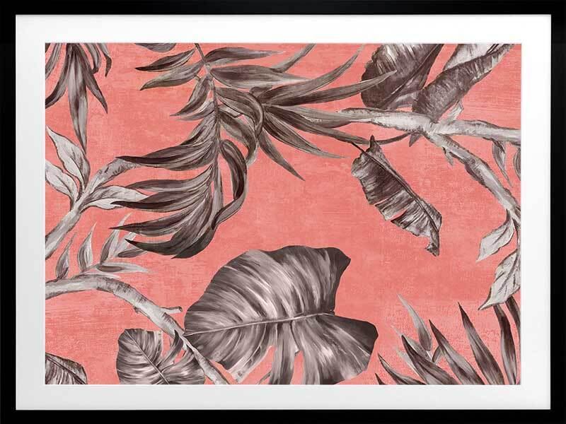 Book of Palms I Framed Art Print