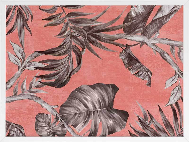 Book of Palms I Framed Art Print