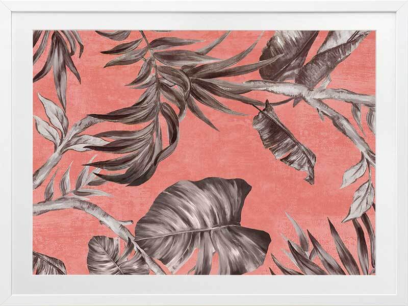 Book of Palms I Framed Art Print