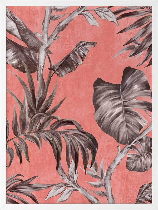 Book of Palms I Framed Art Print