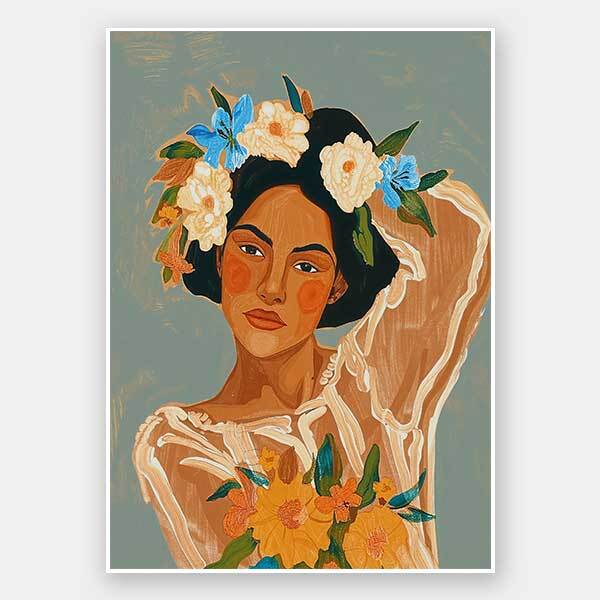 Senorita Unframed Art Print