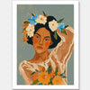 Senorita Unframed Art Print