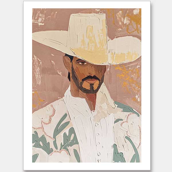 Caballero Unframed Art Print