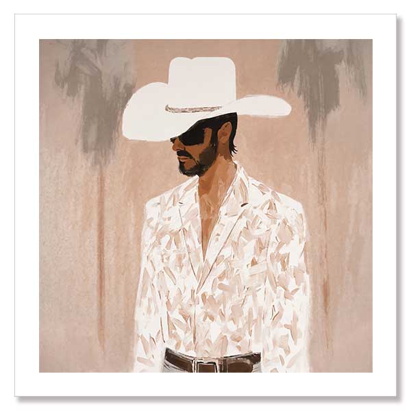 Rodeo Rhythm Unframed Art Print