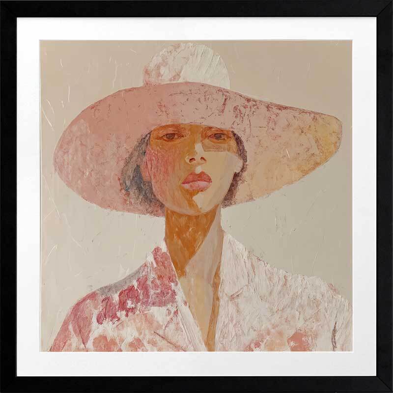 Fearless Cowgirl Framed Art Print