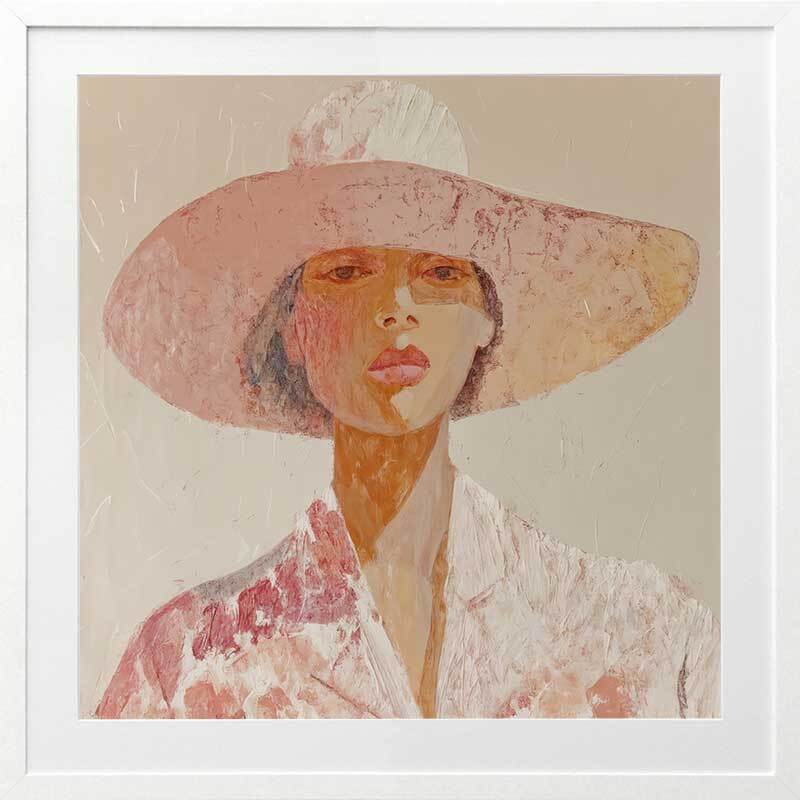 Fearless Cowgirl Framed Art Print