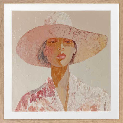 Fearless Cowgirl Framed Art Print