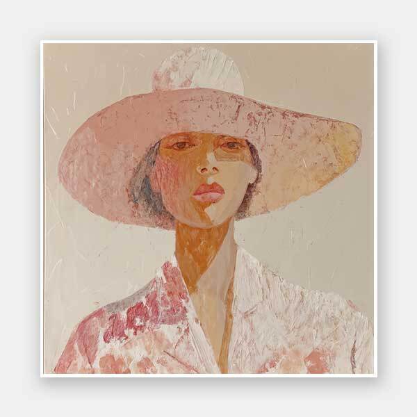 Fearless Cowgirl Unframed Art Print