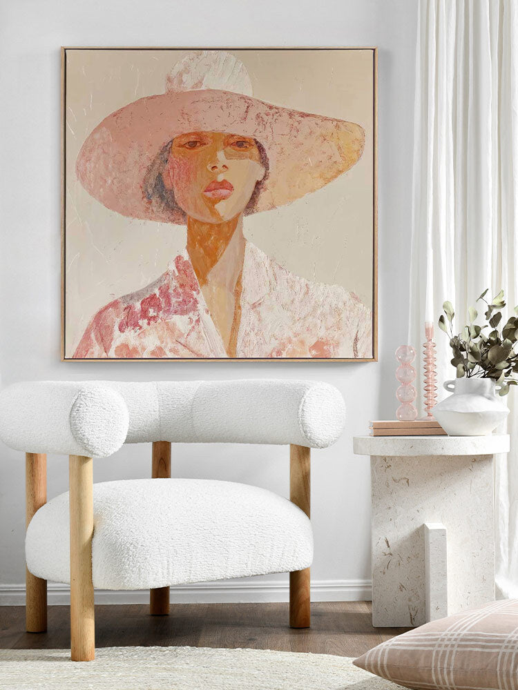 Fearless Cowgirl Canvas Art Print