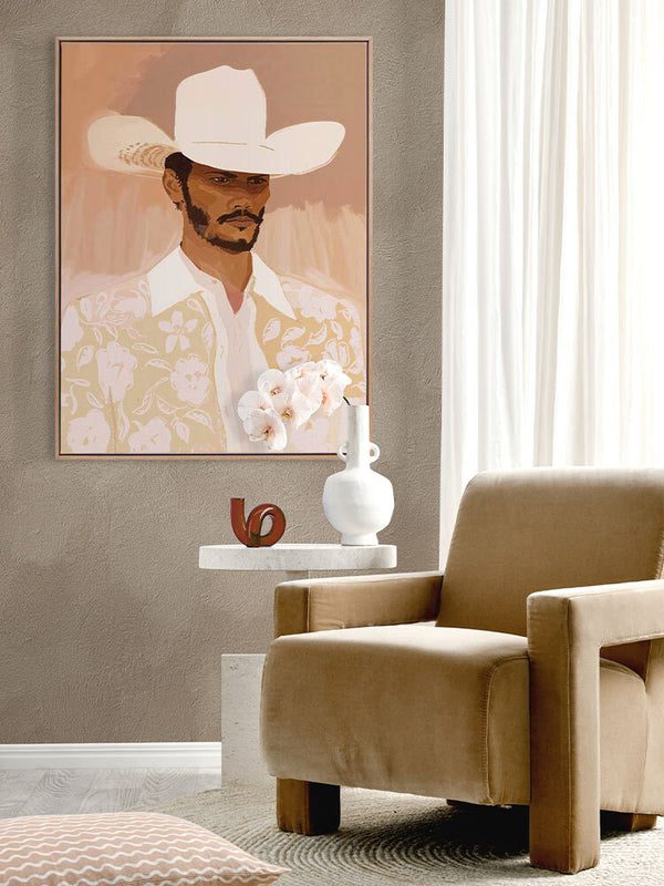 Cowgirl Couture Canvas Art Print | Lifestyle