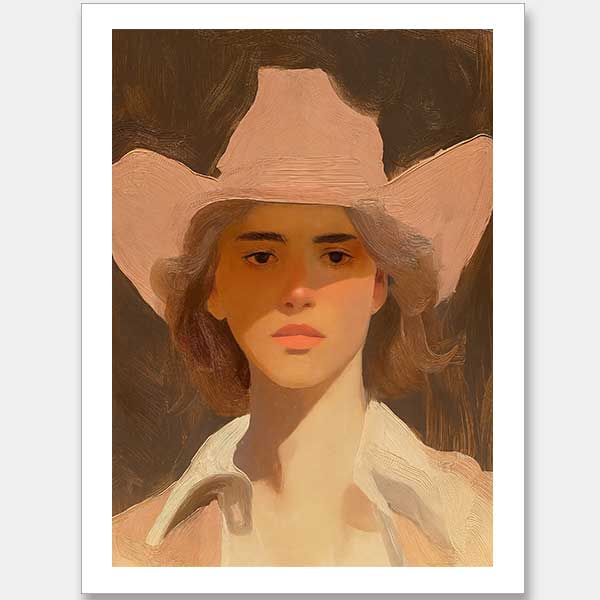 Annie's Dusty Ride Unframed Art Print