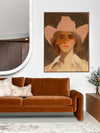 Annie's Dusty Ride Canvas Art Print | Lifestyle