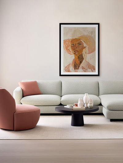 Bravehearted Framed Art Print | Lifestyle