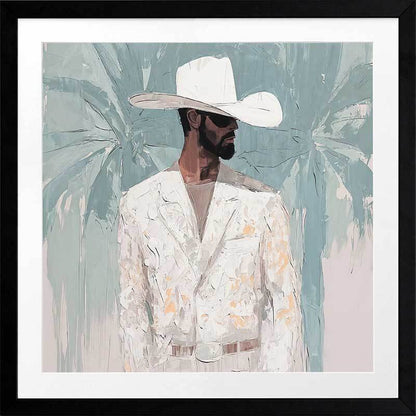 Lone Cowboy I Framed Art Print