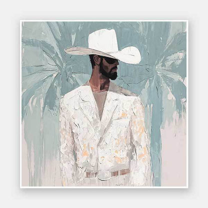 Lone Cowboy I Unframed Art Print