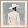 Lone Cowboy II Framed Art Print