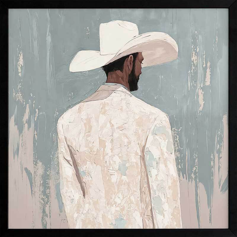 Lone Cowboy II Framed Art Print