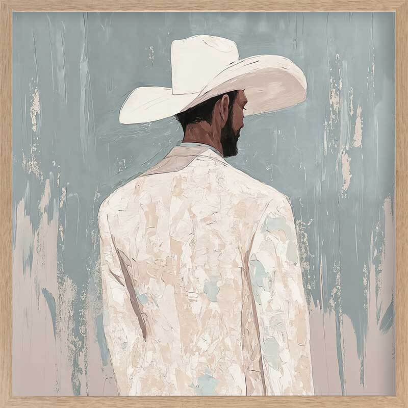 Lone Cowboy II Framed Art Print