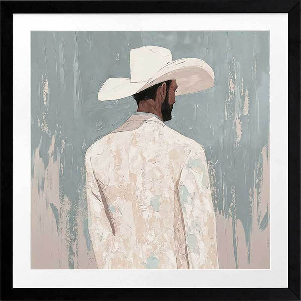 Lone Cowboy II Framed Art Print