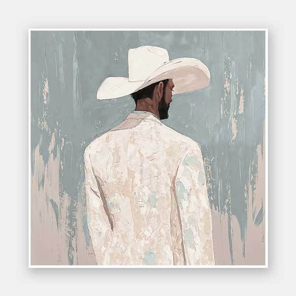 Lone Cowboy II Unframed Art Print