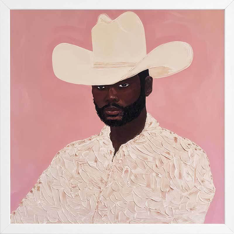 Boundless Cowboy Framed Art Print