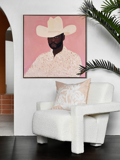 Boundless Cowboy Canvas Art Print | Lifestyle