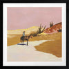 Desert Sunset Framed Art Print