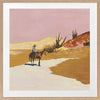 Desert Sunset Framed Art Print