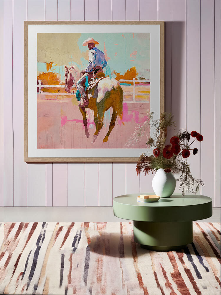 Countryman's Best Friend Framed Art Print | Lifestyle