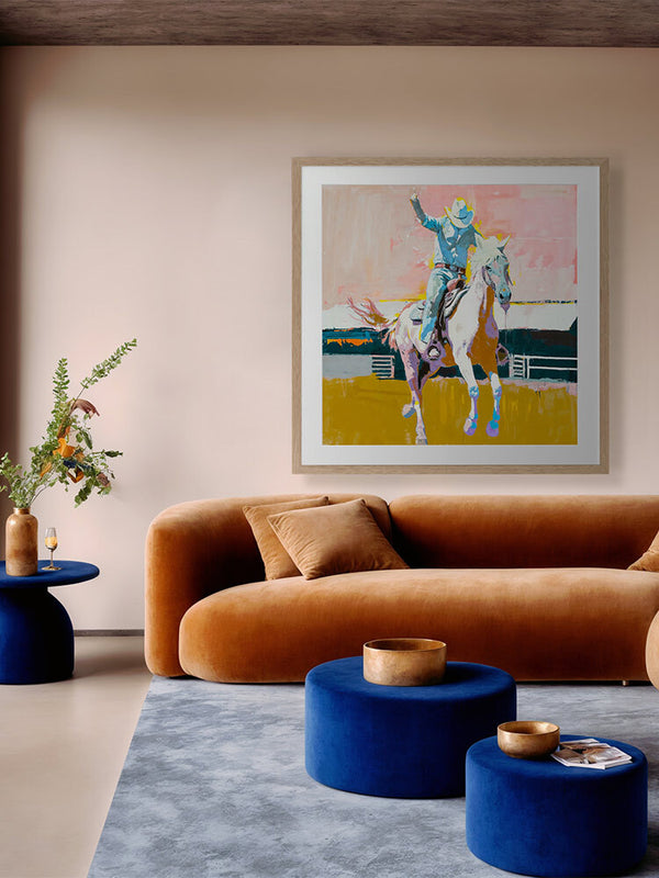 Galloping Spirit Framed Art Print | Lifestyle
