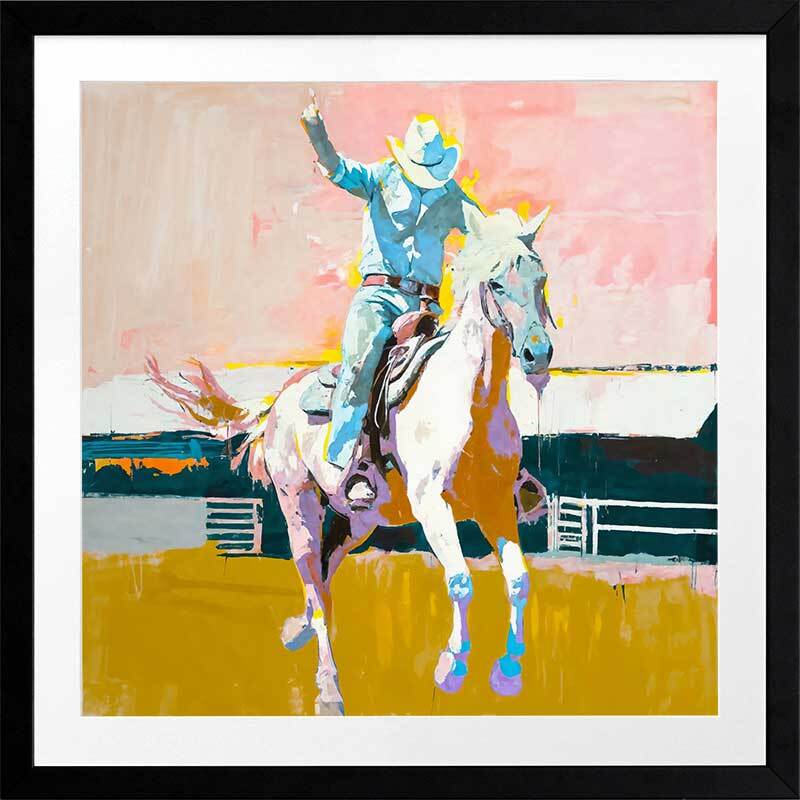 Galloping Spirit Framed Art Print