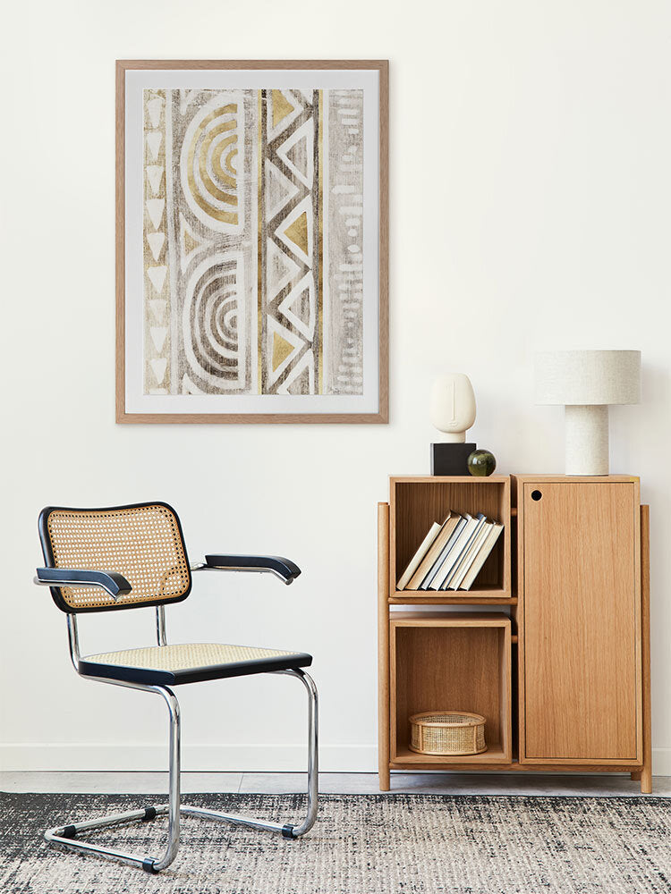 Ancient Treasure II Framed Art Print | Lifestyle